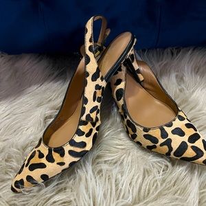 Print sling back heels - Calvin Klein